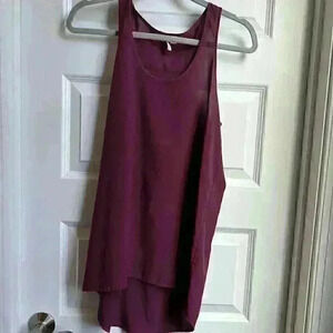 Frenchi Nordstrom Size S Small sleeveless razor back halter tank top blouse